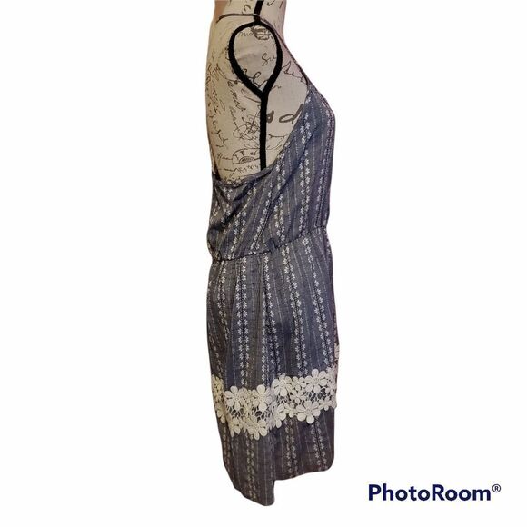 My BELOVED Floral Print Racerback Dress -Size Large - Picture 2 of 8